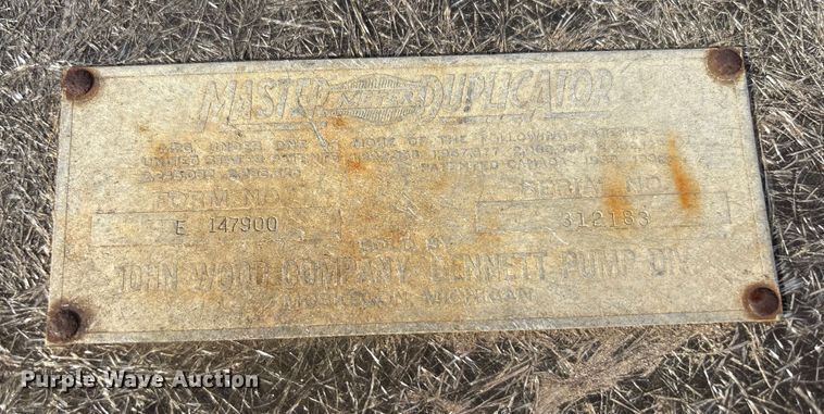 image for item EG8294 Bennett 789 fuel Pump