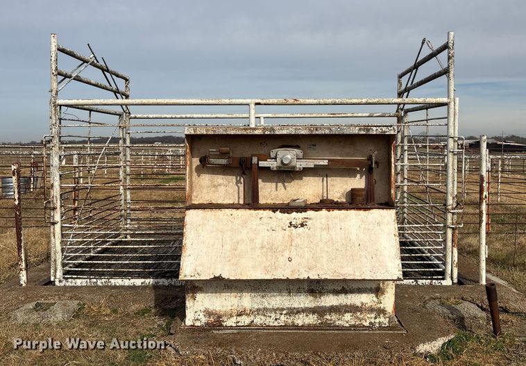 image for item EG8296 Webb Scale livestock scale