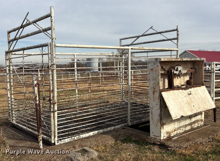 image for item EG8296 Webb Scale livestock scale