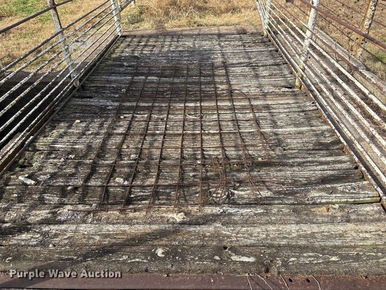 image for item EG8296 Webb Scale livestock scale