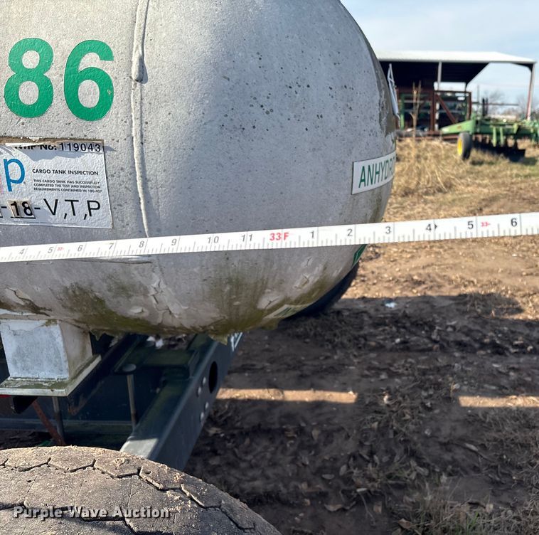 image for item EG8306 Azland NH3 tank trailer