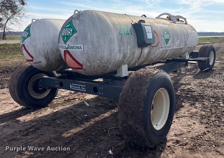 image for item EG8307 Azland NH3 tank trailer