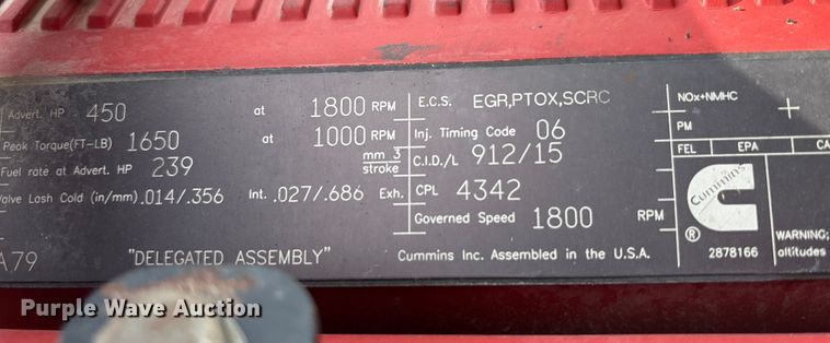 image for item EM6193 2019 Peterbilt 579 semi truck