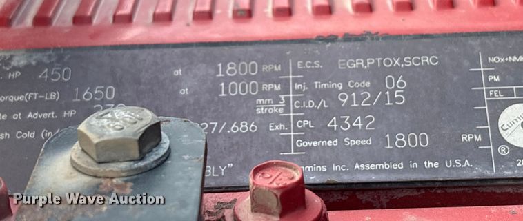 image for item EM6195 2019 Peterbilt 579 semi truck