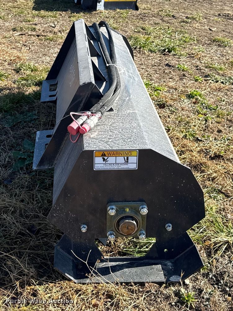 image for item EN0050 2025 Wolverine TL-12-72W skid steer tiller