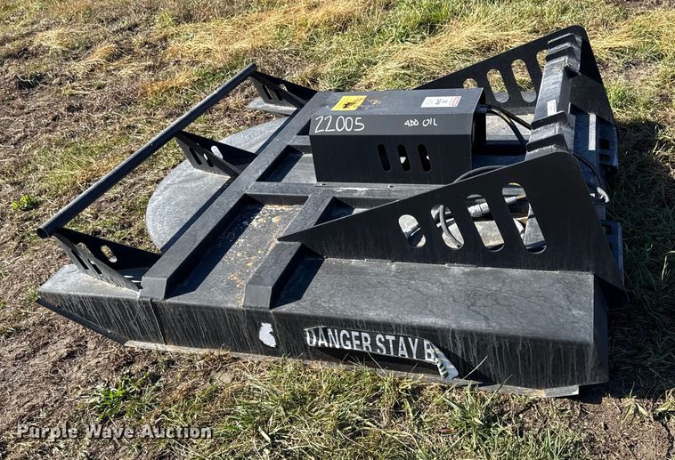 image for item EN0052 Skid steer brush cutter