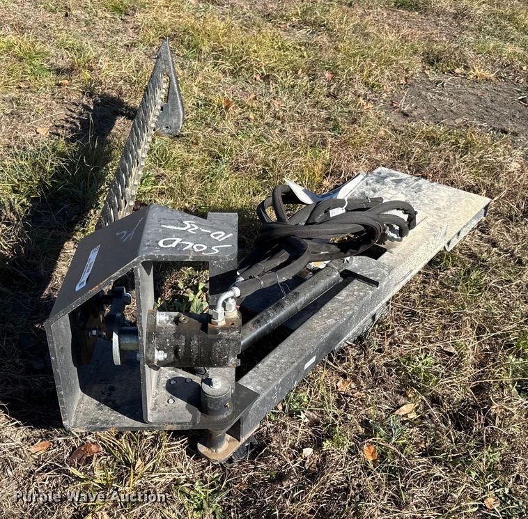 image for item EN0060 2025 Wolverine SBM-12-72W skid steer sickle mower