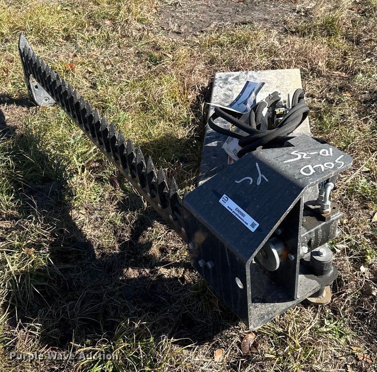 image for item EN0060 2025 Wolverine SBM-12-72W skid steer sickle mower