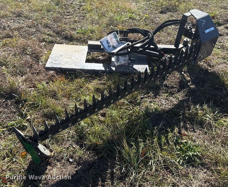 image for item EN0060 2025 Wolverine SBM-12-72W skid steer sickle mower