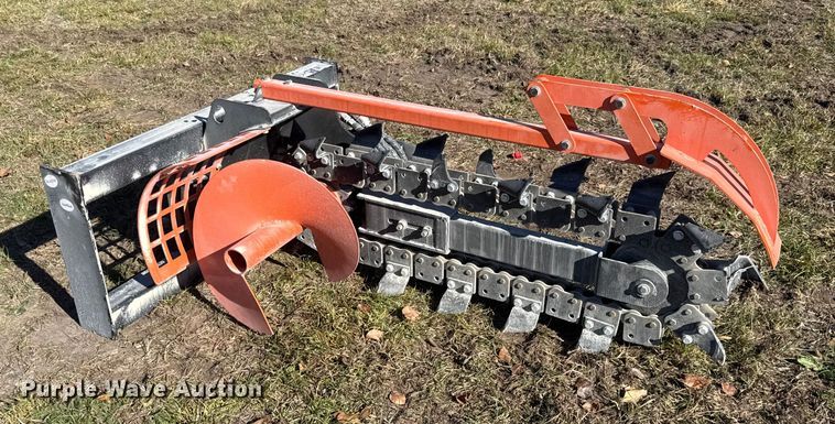 image for item EN0082 2025 Future D39 skid steer trencher