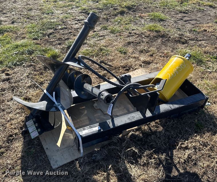 image for item EN0085 Miva skid steer auger