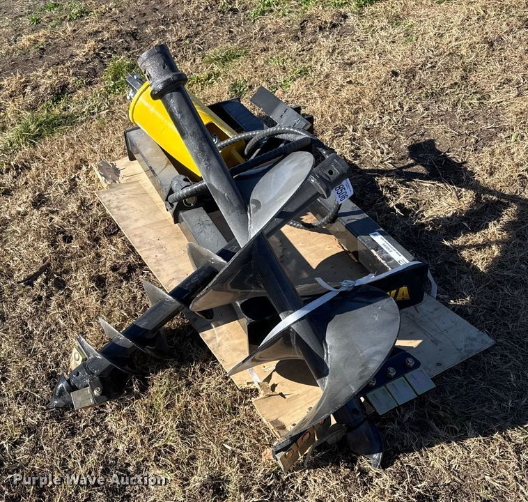 image for item EN0085 Miva skid steer auger