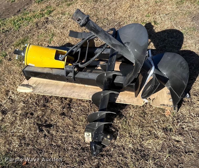 image for item EN0085 Miva skid steer auger