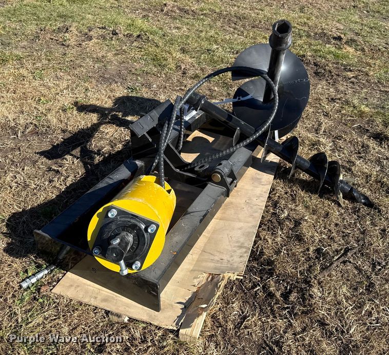 image for item EN0085 Miva skid steer auger