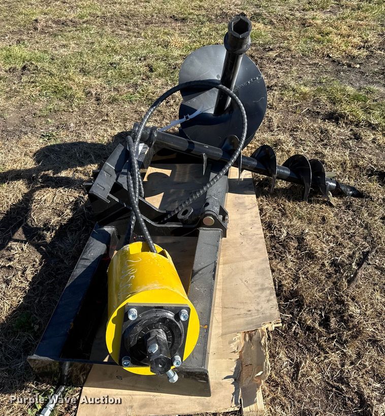 image for item EN0085 Miva skid steer auger