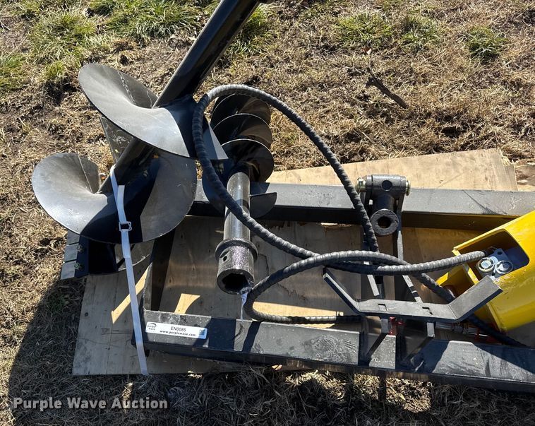 image for item EN0085 Miva skid steer auger