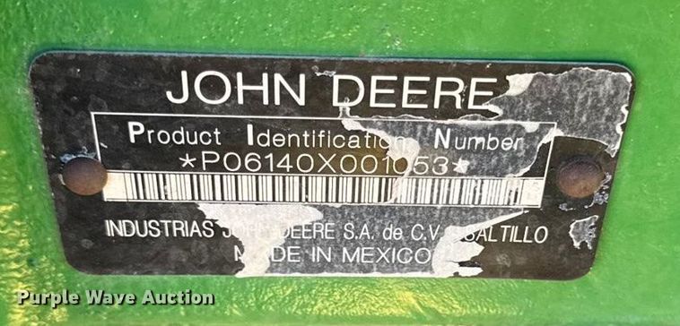 image for item EN0111 John Deere 6410D MFWD tractor