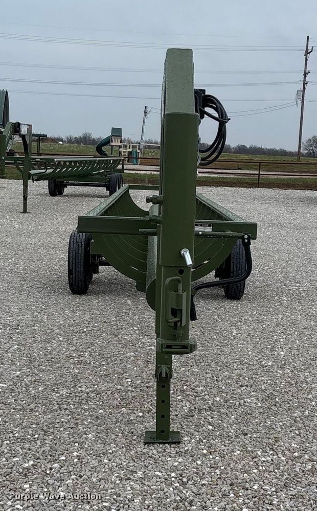 image for item EN5829 RBW Hay Baron HB36 hay bale trailer