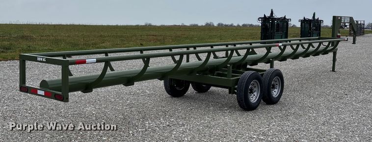 image for item EN5829 RBW Hay Baron HB36 hay bale trailer