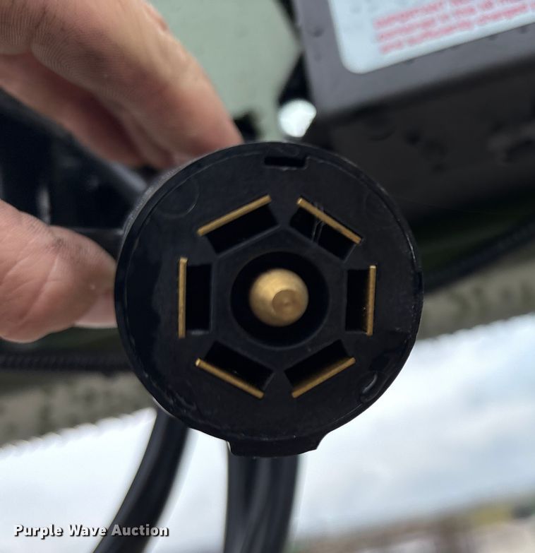 image for item EN5829 RBW Hay Baron HB36 hay bale trailer