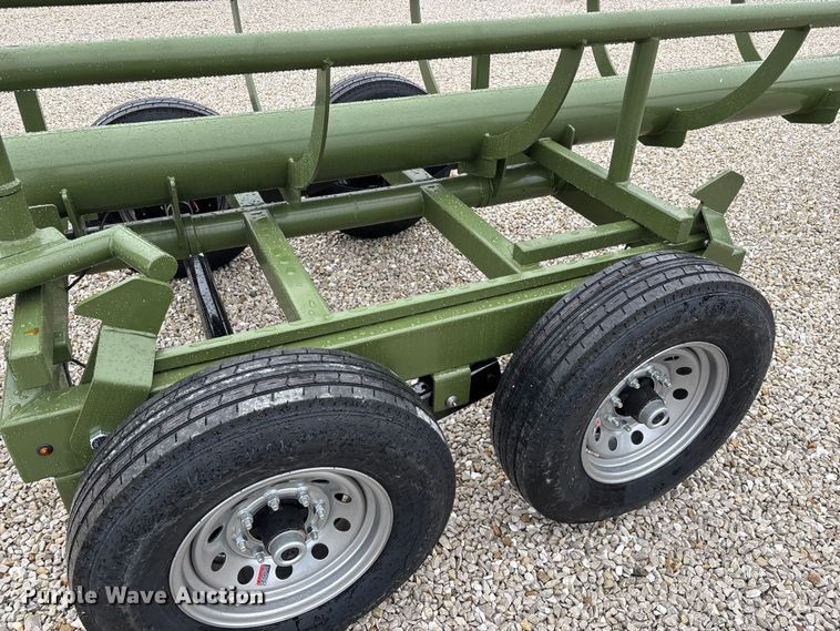 image for item EN5829 RBW Hay Baron HB36 hay bale trailer