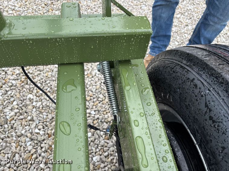 image for item EN5829 RBW Hay Baron HB36 hay bale trailer