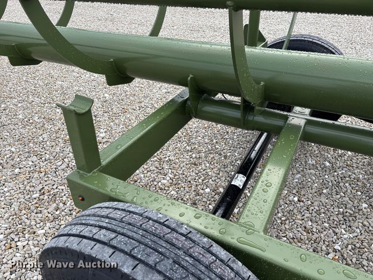 image for item EN5829 RBW Hay Baron HB36 hay bale trailer