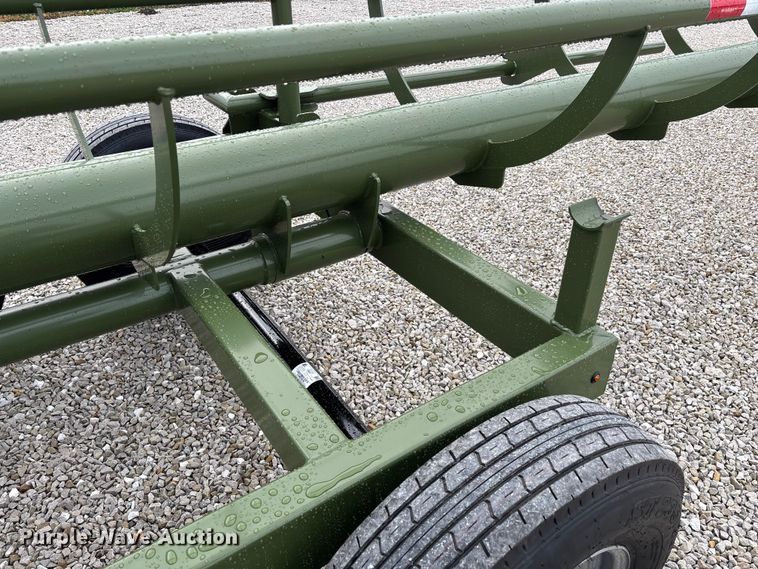 image for item EN5829 RBW Hay Baron HB36 hay bale trailer