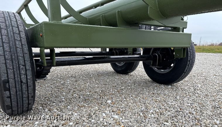 image for item EN5829 RBW Hay Baron HB36 hay bale trailer