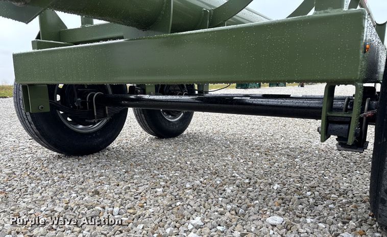 image for item EN5829 RBW Hay Baron HB36 hay bale trailer