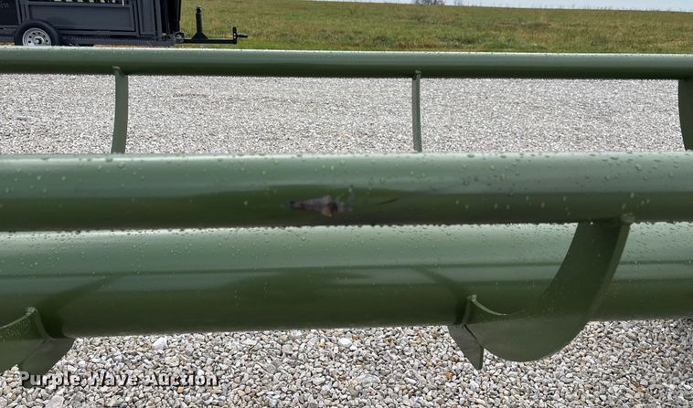 image for item EN5829 RBW Hay Baron HB36 hay bale trailer