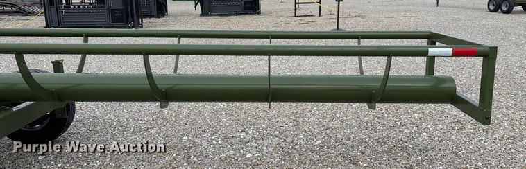 image for item EN5829 RBW Hay Baron HB36 hay bale trailer