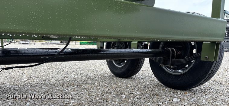 image for item EN5829 RBW Hay Baron HB36 hay bale trailer