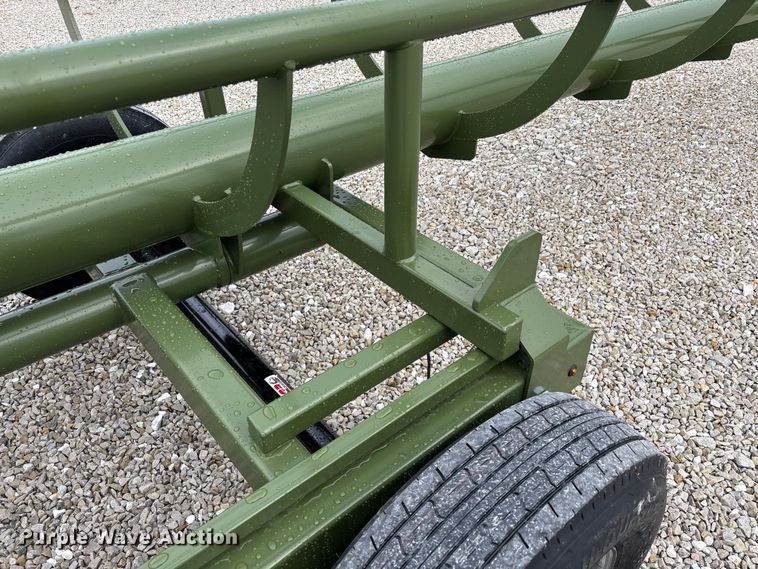 image for item EN5829 RBW Hay Baron HB36 hay bale trailer