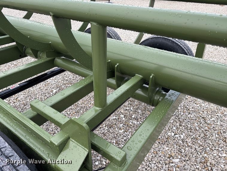 image for item EN5829 RBW Hay Baron HB36 hay bale trailer