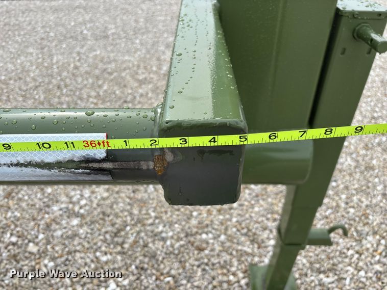 image for item EN5829 RBW Hay Baron HB36 hay bale trailer