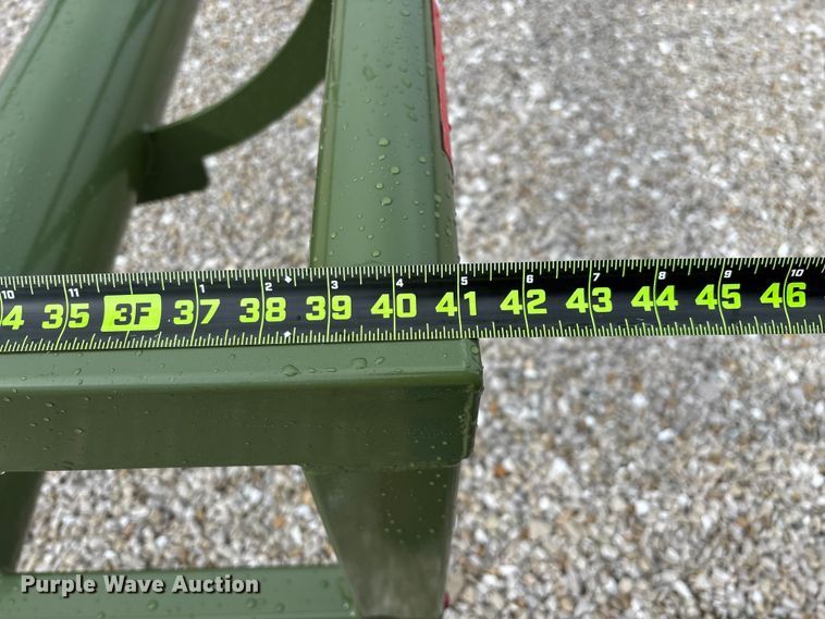 image for item EN5829 RBW Hay Baron HB36 hay bale trailer