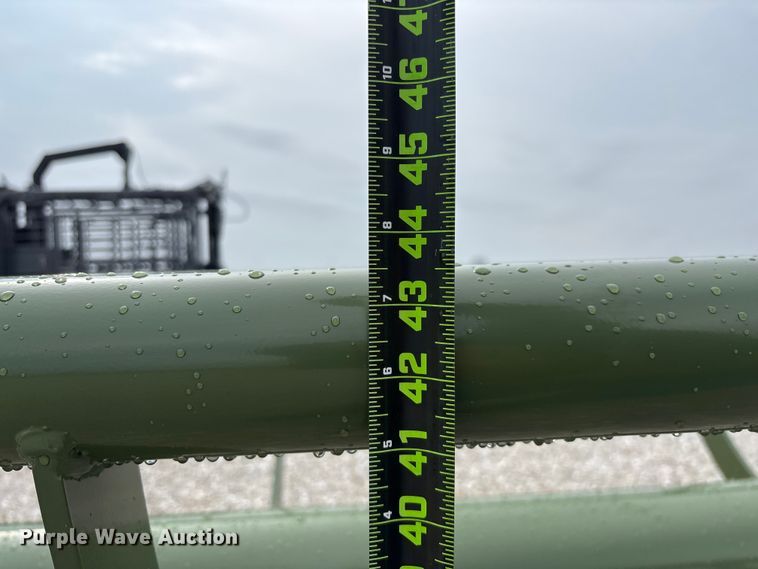 image for item EN5829 RBW Hay Baron HB36 hay bale trailer