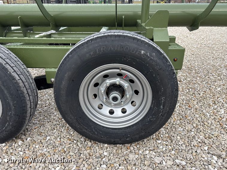 image for item EN5829 RBW Hay Baron HB36 hay bale trailer