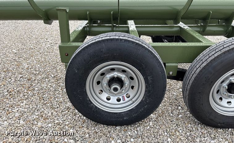 image for item EN5829 RBW Hay Baron HB36 hay bale trailer