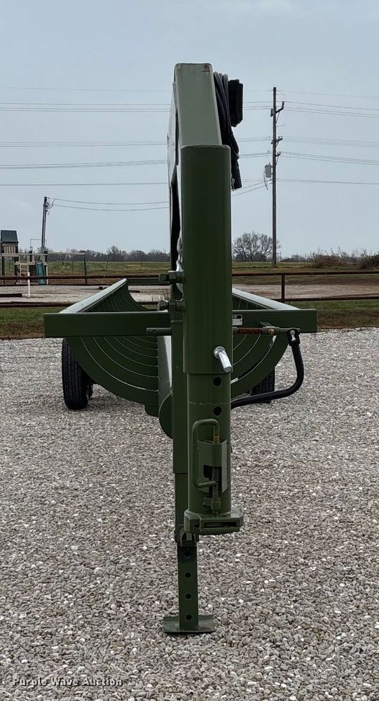 image for item EN5830 RBW Hay Baron HB42 hay bale trailer