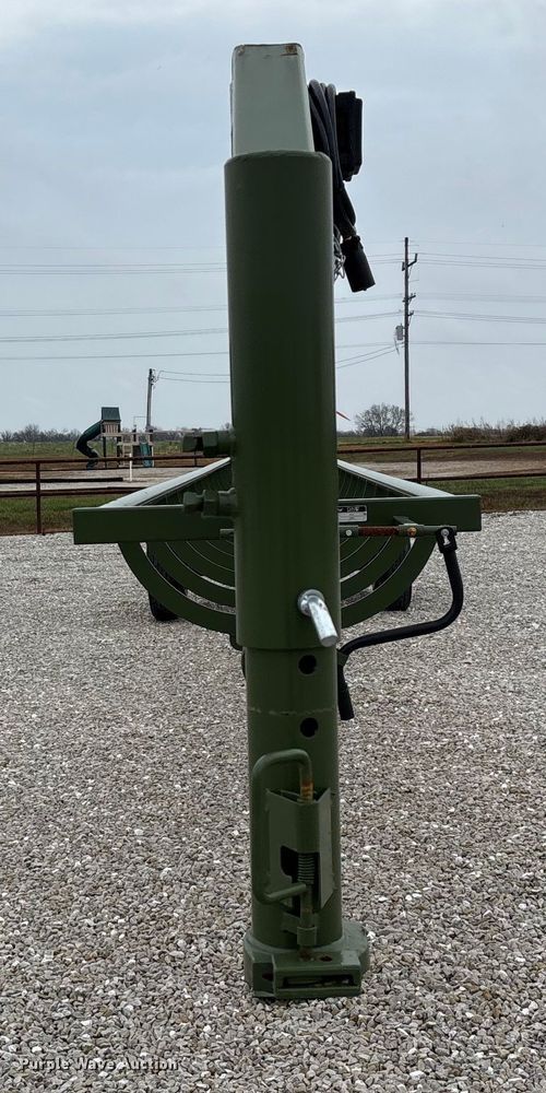 image for item EN5830 RBW Hay Baron HB42 hay bale trailer