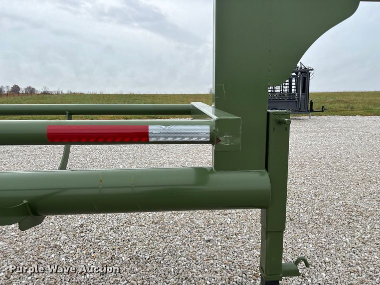 image for item EN5830 RBW Hay Baron HB42 hay bale trailer