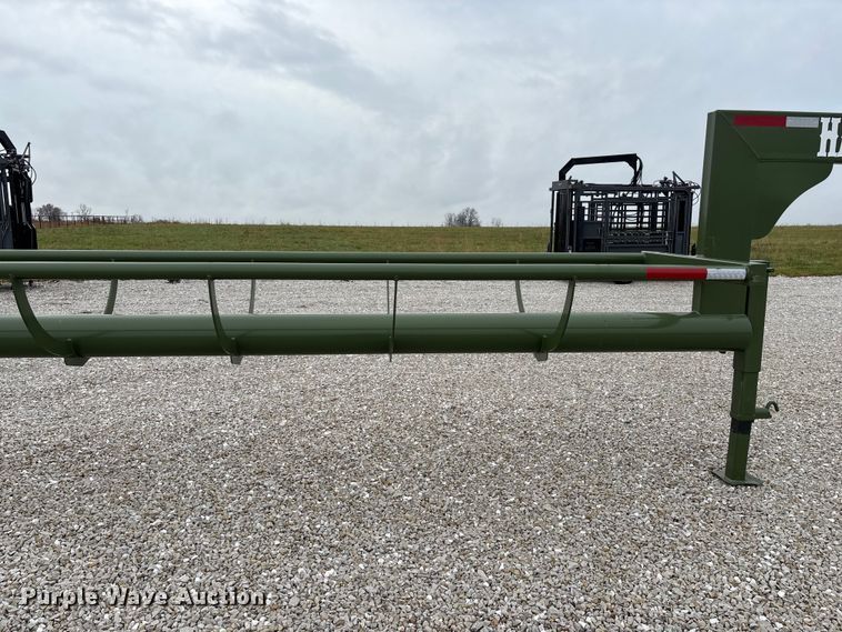 image for item EN5830 RBW Hay Baron HB42 hay bale trailer