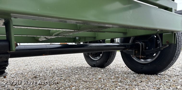 image for item EN5830 RBW Hay Baron HB42 hay bale trailer