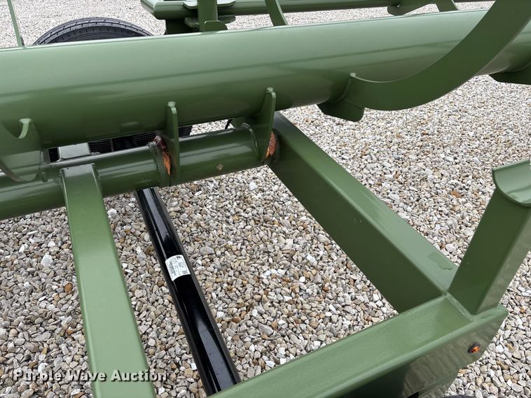 image for item EN5830 RBW Hay Baron HB42 hay bale trailer