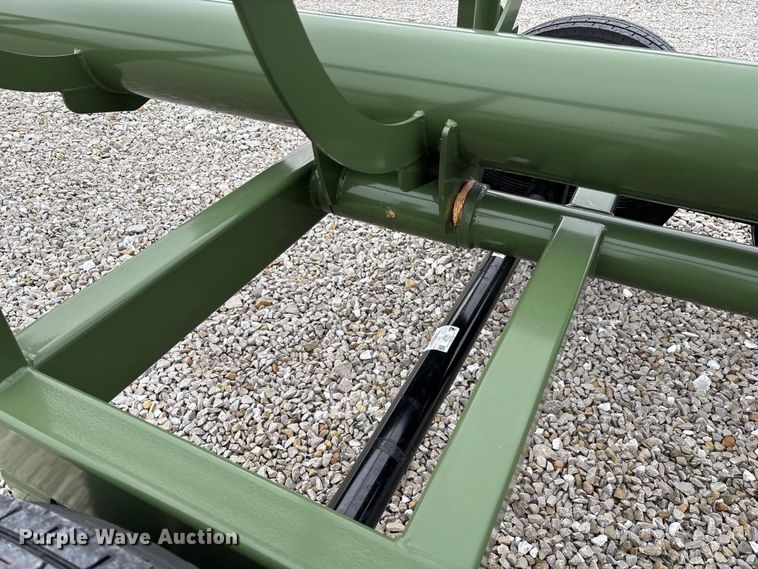 image for item EN5830 RBW Hay Baron HB42 hay bale trailer