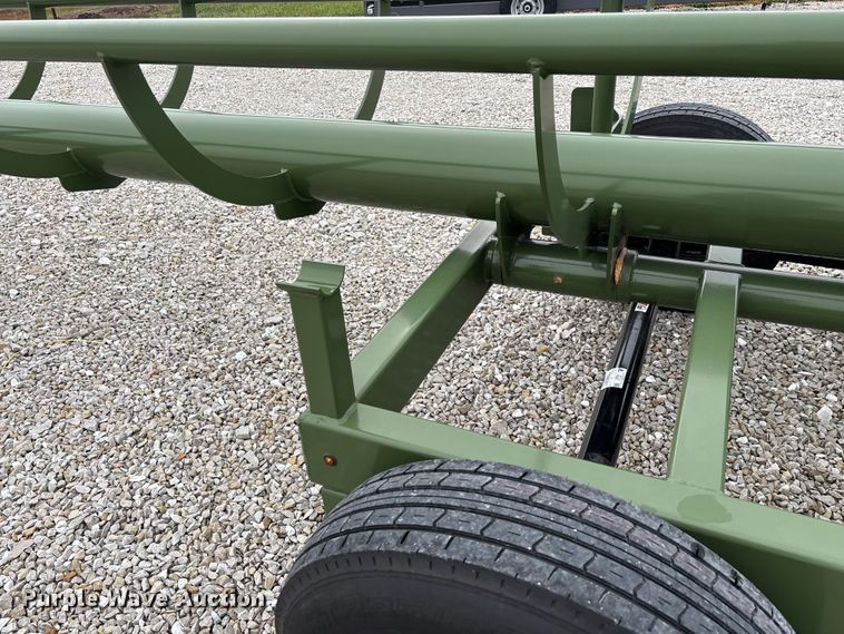 image for item EN5830 RBW Hay Baron HB42 hay bale trailer