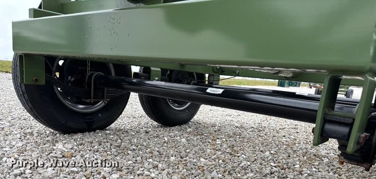 image for item EN5830 RBW Hay Baron HB42 hay bale trailer