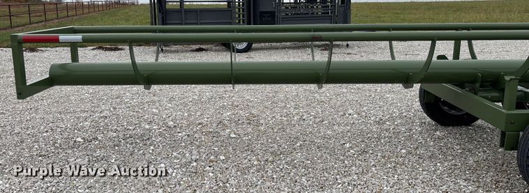 image for item EN5830 RBW Hay Baron HB42 hay bale trailer